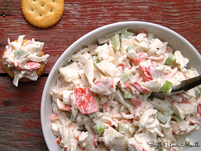 Salade de crabe