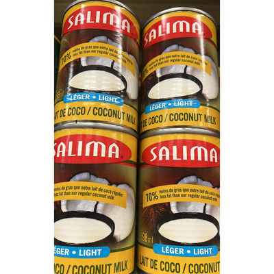 Salima Coconut Light Milk 398ml