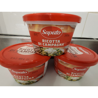 SAPUTO RICOTTA DE CAMPAGNA  400G