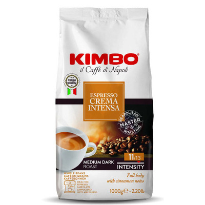 KIMBO CREMA INTENSA COFFEE GRAINS 1KG