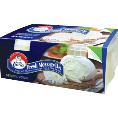 SANTA LUCIA FRESH MOZZARELLA 2X125G