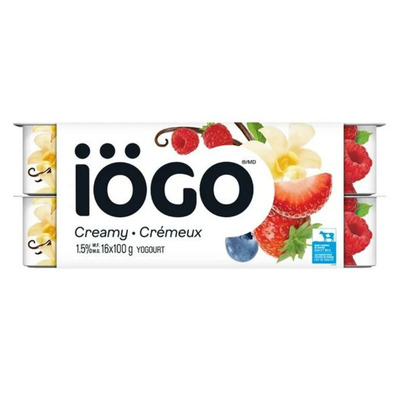 IÖGO YOGURT ASSORTED 16 PACK