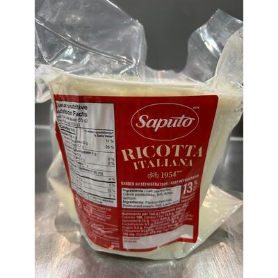 SAPUTO ITALIAN RICOTTA 1.2KG