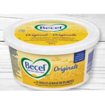 MARGARINE BECEL ASSORTI 637/850 G