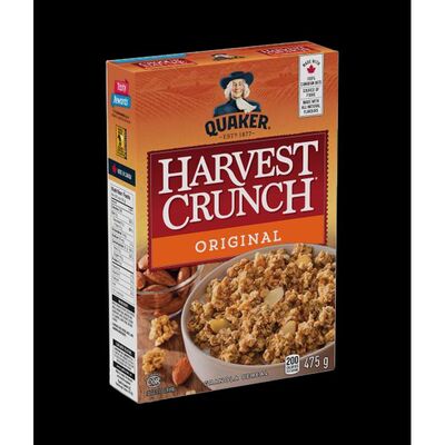 CEREAL HARVEST CRUNCH ( CERTAINE VARIÉTÉ ) 400-475G 